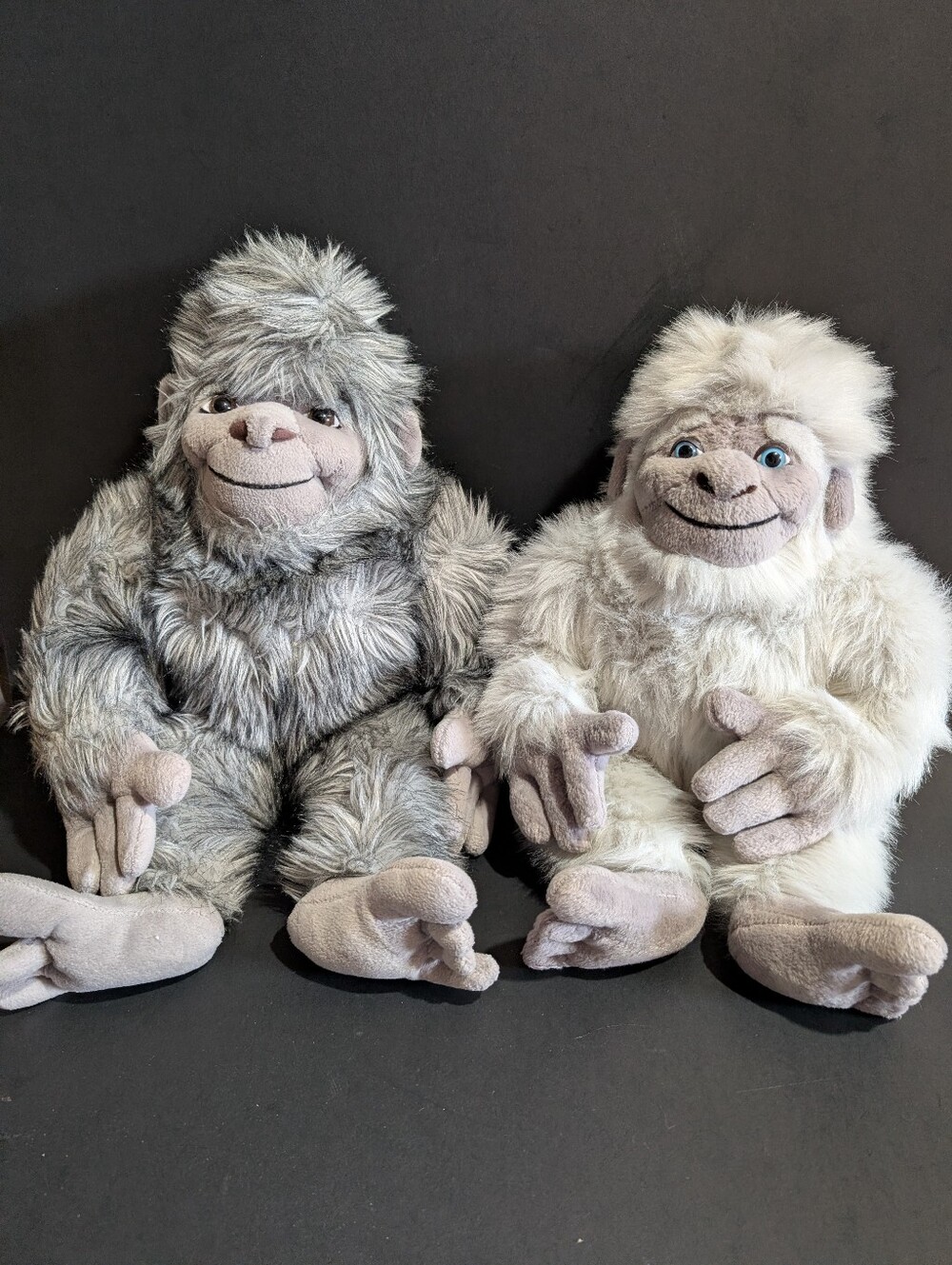 VTG 1994 Sears Zeke O'Connor Yeti Plush Male And  Female Sasquatch Bigfoot